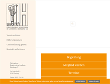 Tablet Screenshot of hospizverein-ebersberg.de
